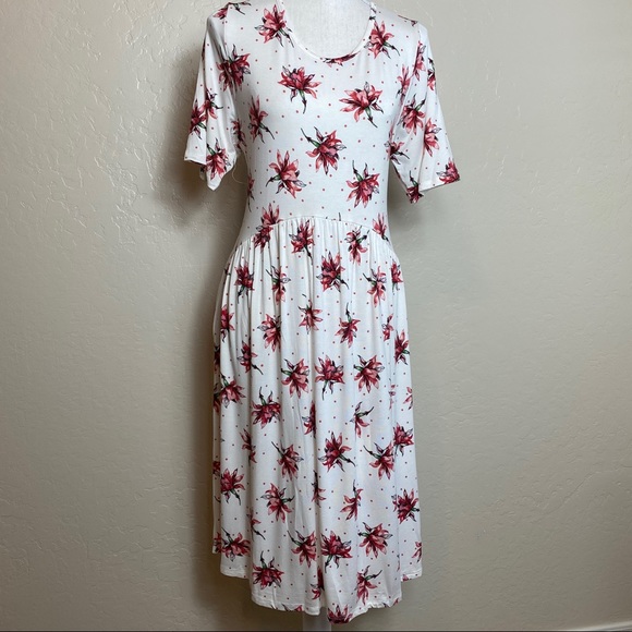 Chris & Carol | Dresses | Chris Carol White Floral Dress | Poshmark